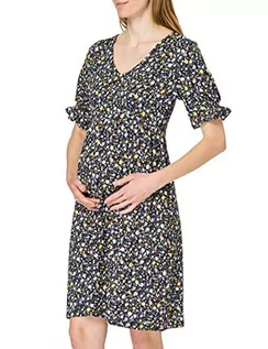 Sukienki ciążowe - ESPRIT Maternity Nursing ss AOP sukienka damska, Night Sky Blue - 485, 44 PL - grafika 1