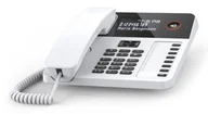 Telefony stacjonarne - Gigaset DESK 600 Telefon analogowy Nazwa i identyfikacja dzwoniącego Biały - miniaturka - grafika 1