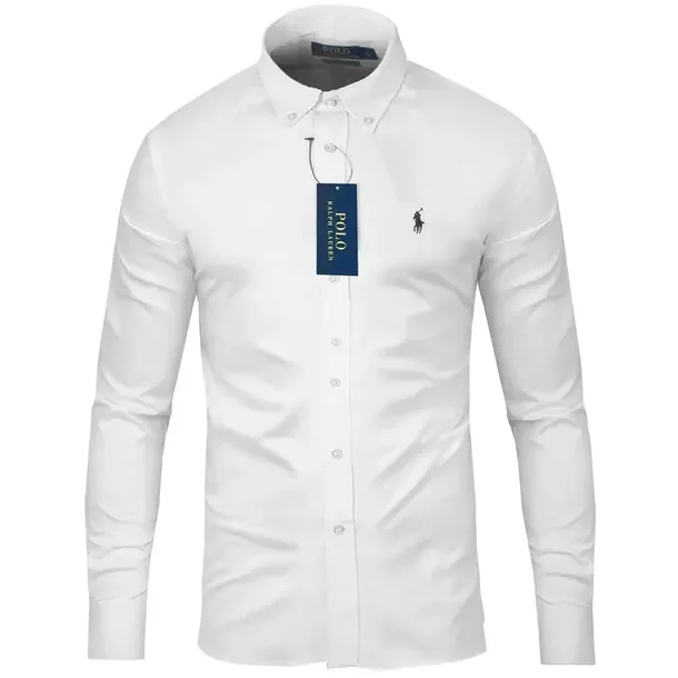 Polo Ralph Lauren Koszula Męska Biała Prezent R.xl
