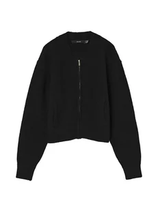 Vero Moda Kardigan w kolorze czarnym - Swetry damskie - miniaturka - grafika 1