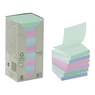 Etykiety samoprzylepne i bloki etykiet - 3M Post-It Ekologiczne karteczki samoprzylepne Post-it_ Z-Notes z certyfikatem PEFC Recycled Pastelowe 76x76mm 16 bloczków po 10 - miniaturka - grafika 1