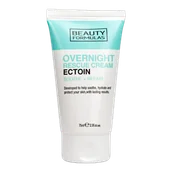 Kremy do twarzy - Beauty Formulas Krem regenerujący na noc z ektoiną - miniaturka - grafika 1