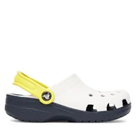 Buty dla chłopców - Klapki Crocs Retro Sport Classics Clog 211258 Biały - miniaturka - grafika 1