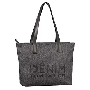 TOM TAILOR Jessy Shopper damski, ciemnoszary, L, Nowoczesny - Torebki damskie - miniaturka - grafika 1