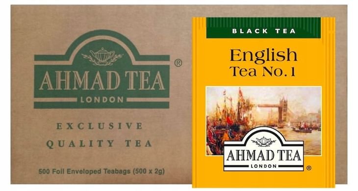 Ahmad Tea Herbata Czarna English No 1 500 kopert