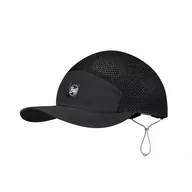 Czapki i chusty sportowe męskie - Czapka Buff 5 Panels Air Cap Saret Black - miniaturka - grafika 1