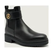 Sztyblety damskie - Liu Jo Skórzane sztyblety NEW NANCY ECO 2-2 - miniaturka - grafika 1