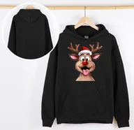 Bluzy dla dziewczynek - Bluza świąteczna dla dziecka - renifer30 - miniaturka - grafika 1