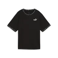 Koszulki sportowe damskie - Damska luźna koszulka Essential ze zwierzęcym nadrukiem PUMA Black - miniaturka - grafika 1