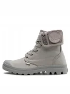 Buty sportowe damskie - Palladium Trapery Baggy 92353-095-M Szary - miniaturka - grafika 1
