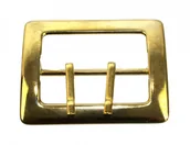 Paski - Klamra Do Pasa Wojskowego 45 mm Metalowa Solidna Złota - miniaturka - grafika 1