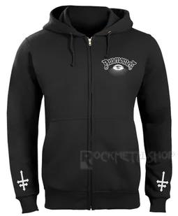 bluza AMENOMEN - SATAN LOVES ME rozpinana, z kapturem (OMEN057CR)-L - Bluzy męskie - miniaturka - grafika 1