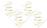 Wesele i ślub - Zawieszki z wstążeczką na wódkę weselną - 12 szt. - miniaturka - grafika 1