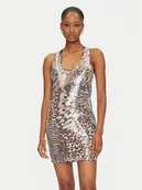 Sukienki - Guess Sukienka codzienna E5GK04 KCR72 Brązowy Bodycon Fit - miniaturka - grafika 1