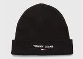 Czapki męskie - Tommy Hilfiger Czapka AM0AM10395 one size TJM Sport Beanie - miniaturka - grafika 1
