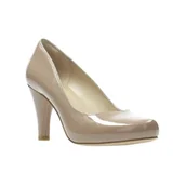 Półbuty damskie - Dalia Rose [nude patent] - rozmiar 42 - miniaturka - grafika 1