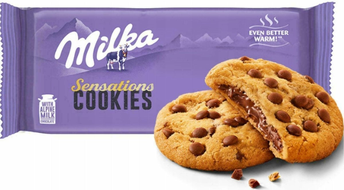 MILKA CIASTKA COOKIE SENSATIONS 156G
