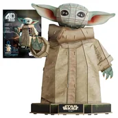Figurki dla dzieci - Star Wars Grogu Baby Yoda Mandalorian Figurka 4D Build Puzzle 3D Model Przestrzenny Figurka 103 El. - miniaturka - grafika 1