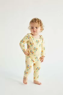Spodenki dla niemowląt - Bobo Choses legginsy niemowlęce kolor beżowy wzorzyste - grafika 1