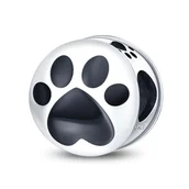 Wisiorki - Zawieszka SREBRO 925 Charms koralik do PANDORA Łapka Pupila - miniaturka - grafika 1