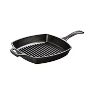 Patelnie - Patelnia żeliwna grillowa kwadratowa 26 cm / Lodge - miniaturka - grafika 1