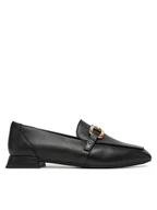Półbuty damskie - Clarks Lordsy Ubree15 Lily 26181332 Czarny - miniaturka - grafika 1