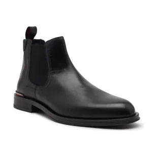 Tommy Hilfiger Skórzane sztyblety - Sztyblety męskie - miniaturka - grafika 1