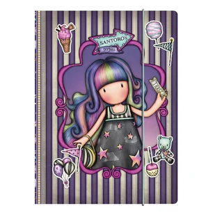 Santoro Teczka zamykana na gumkę Gorjuss Fairground - Teczki i skoroszyty - miniaturka - grafika 2