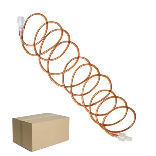 Przedłużacz do pomp infuzyjnych 150cm bursztynowy do leków światłoczułych Margomed 300szt - Meble i wyposażenie gabinetów medycznych - miniaturka - grafika 1