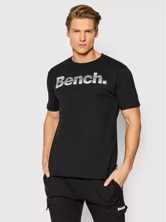 Koszulki męskie - Bench T-Shirt Leandro 118985 Czarny Regular Fit - grafika 1