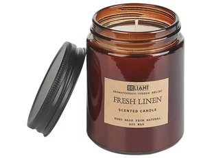 Zestaw zapachowy świeczka sojowa i dyfuzor z patyczkami świeże pranie DARK ELEGANCE - Świece - miniaturka - grafika 4