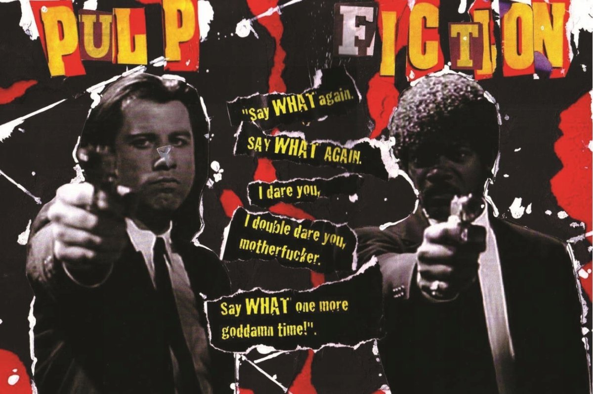 PUZZLE Tarantino Pulp Fiction + IMIĘ Pudełko 120 el.