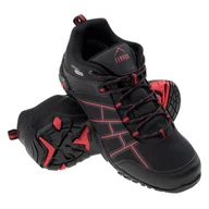 Buty trekkingowe damskie - ELBRUSBLACK/FLAME SCARLET - miniaturka - grafika 1