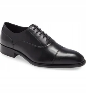 Półbuty skórzane męskie Steve Madden Dino Black 46 - Półbuty męskie - miniaturka - grafika 1