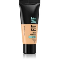 Podkłady do twarzy - Maybelline Fit Me! Matte + Poreless podkład 30 ml dla kobiet 128 Warm Nude - miniaturka - grafika 1