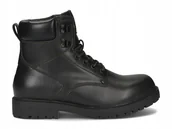 Buty trekkingowe męskie - Buty męskie zimowe Big Star skórzane ocieplane Trapery OO174627 45 - miniaturka - grafika 1