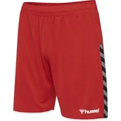 Spodenki damskie - Spodenki Sportowe Hummel Hml Authentic Poly Shorts Czerwone R. 152 - miniaturka - grafika 1