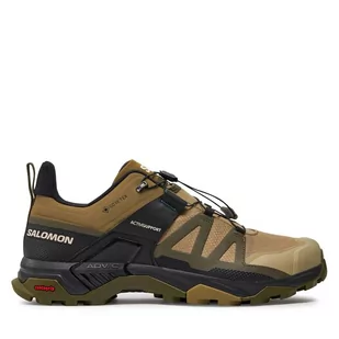 Trekkingi Salomon X Ultra 4 Gore-Tex L47452900 Slate Green / Olive Night / Black - Buty trekkingowe męskie - miniaturka - grafika 1