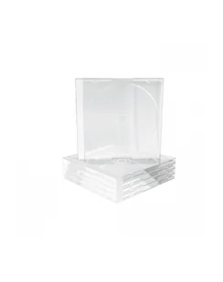 MediaRange BOX24 opakowania na płyty CD/DVD Jewelcase (1-fach, 100 sztuk) Przezroczyste 4260057123879 - Etui i futerały do telefonów - miniaturka - grafika 2