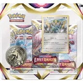 Czasopisma - Karty Pokemon TCG: 11.0 Sword and Shield Lost Origin Three Booster Blister - miniaturka - grafika 1