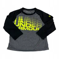 Bluzki damskie - Under Armour Bluzka Chłopięca długi rękaw 104 (4 lata) Sportowa - miniaturka - grafika 1