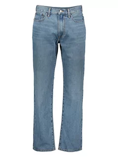 Spodnie męskie - GAP Dżinsy - Regular fit - w kolorze niebieskim - grafika 1
