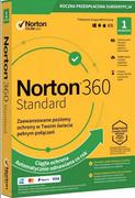 Programy antywirusowe - NORTON 360 STANDARD 21441604 10GB PL 1U /1 PC 3 Lata ESD SKLEP KOZIENICE RADOM - miniaturka - grafika 1