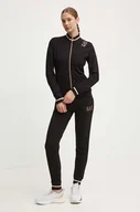 Dresy damskie - EA7 Emporio Armani dres damski kolor czarny TJVHZ.6DTV53 - miniaturka - grafika 1