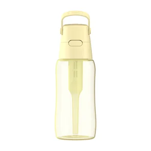 Dafi Solid Butelka barwiona (cała) 500 ml z wkładem filtrującym DODA, Yellow Butter - Butelki filtrujące - miniaturka - grafika 1