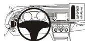 Uchwyty samochodowe do telefonów - ProClip do Seat Leon 13-18 - miniaturka - grafika 1