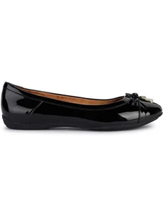 Geox Baleriny "Charlene" w kolorze czarnym - Baleriny - miniaturka - grafika 1