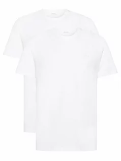 Piżamy męskie - Boss Komplet 2 t-shirtów RN 2P CO 50325390 Biały Relaxed Fit - grafika 1
