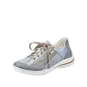 Sneakersy damskie - Rieker Damskie sneakersy M35g6-12, 12, 38 EU - miniaturka - grafika 1