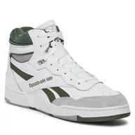 Półbuty męskie - Buty Reebok Bb 4000 II Mid ID1521 Cloud White/Cold Grey/Varsity Green - miniaturka - grafika 1